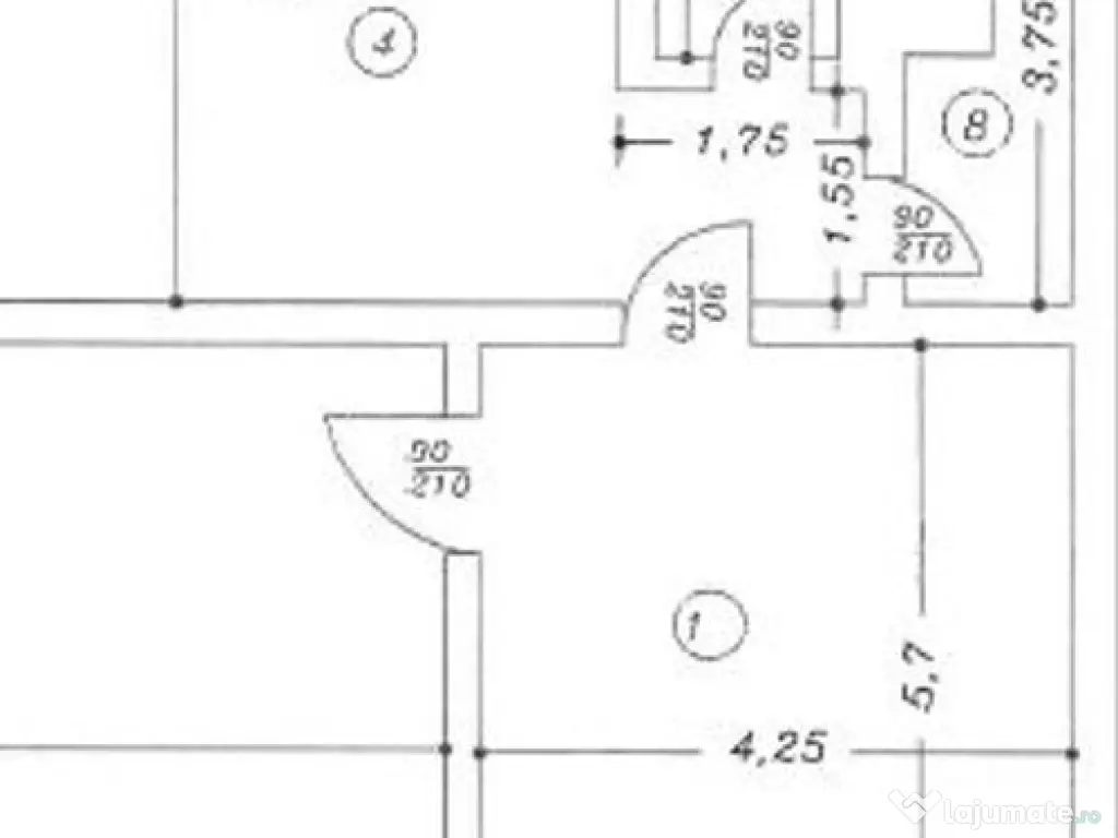 Zona Nerva Traian - Cotavian Goga 80 mp trafic intens 