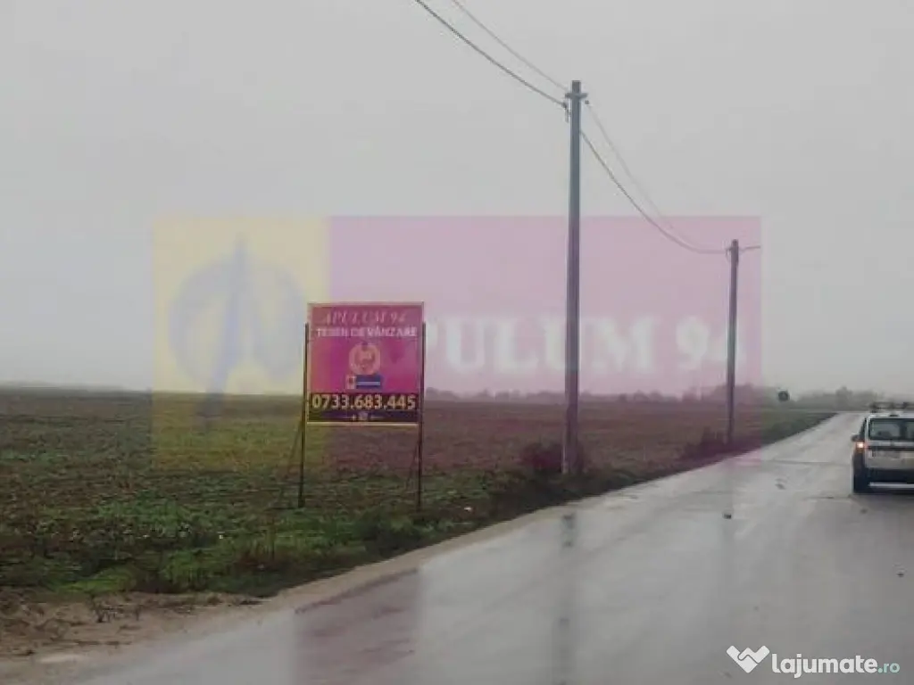 Dragomiresti-Vale, lângă Șoseaua de Centură, pretabil... 