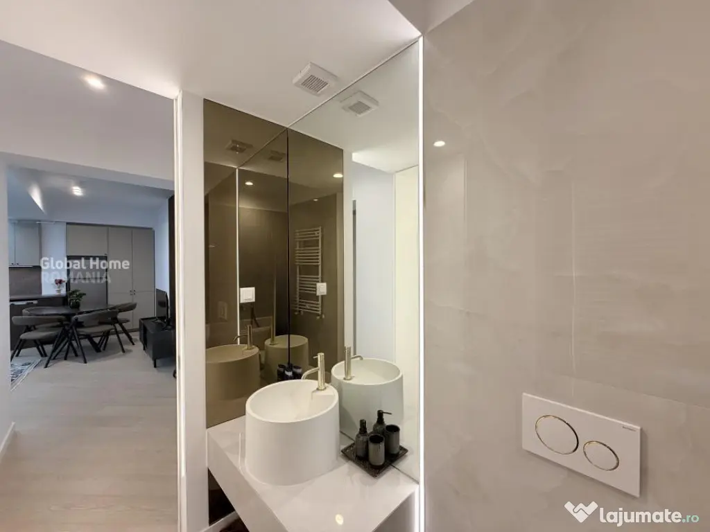 2 Camere | Prima Inchiriere | Mobilat Complet | Cortina Nort 