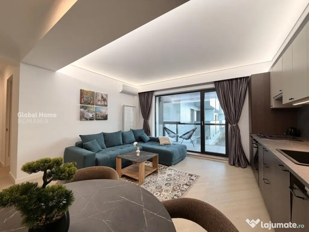 2 Camere | Prima Inchiriere | Mobilat Complet | Cortina Nort 