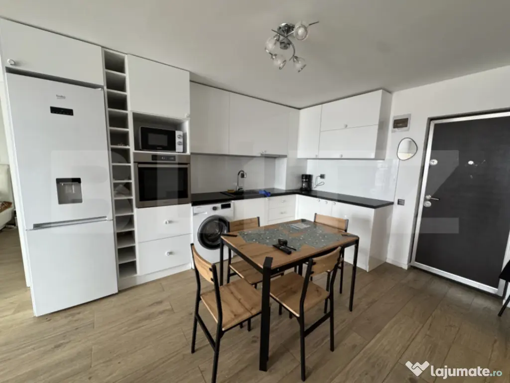 Apartament 2 camere, modern, complet utilat, zona Edgar Quin 