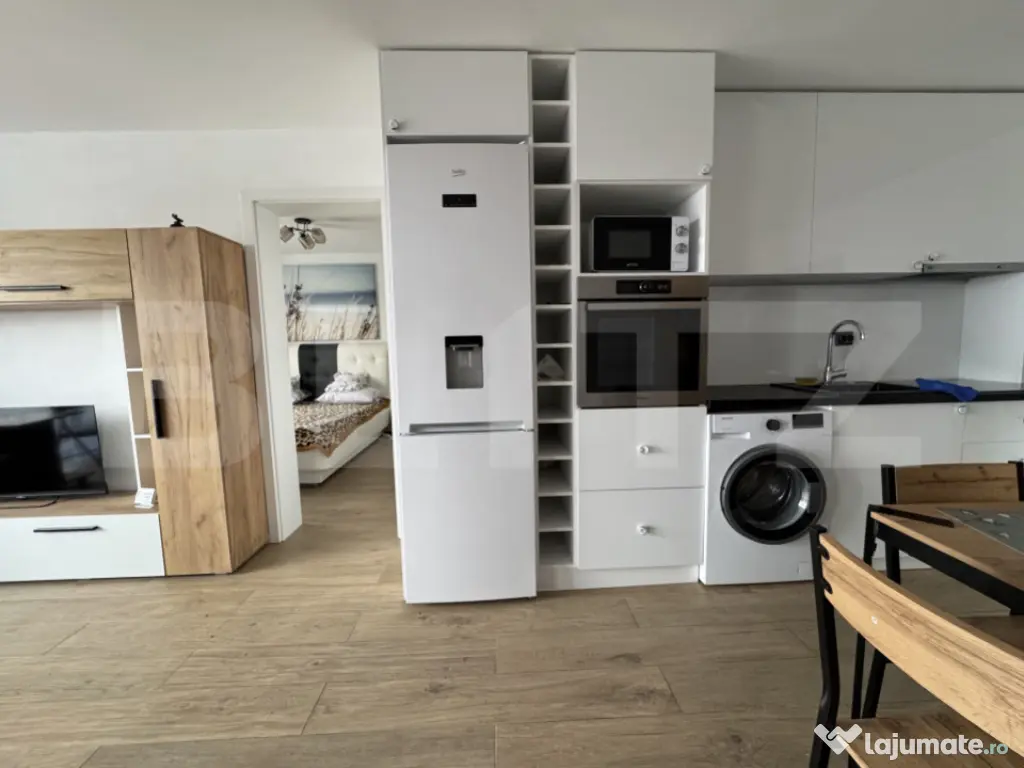 Apartament 2 camere, modern, complet utilat, zona Edgar Quin 