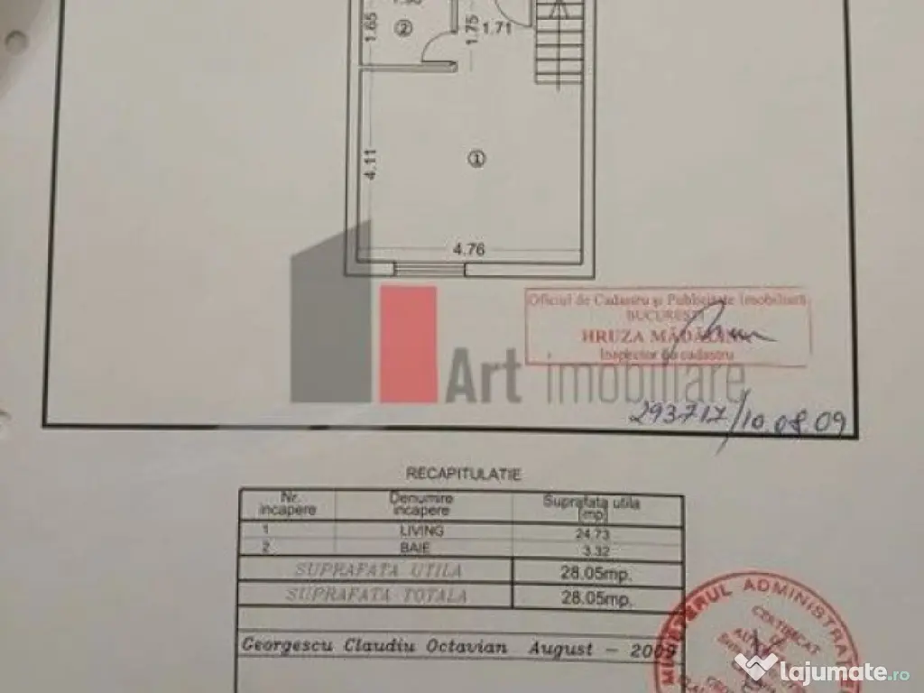 Duplex 2 camere, bucătărie open space, Str. Fizicienilo... 