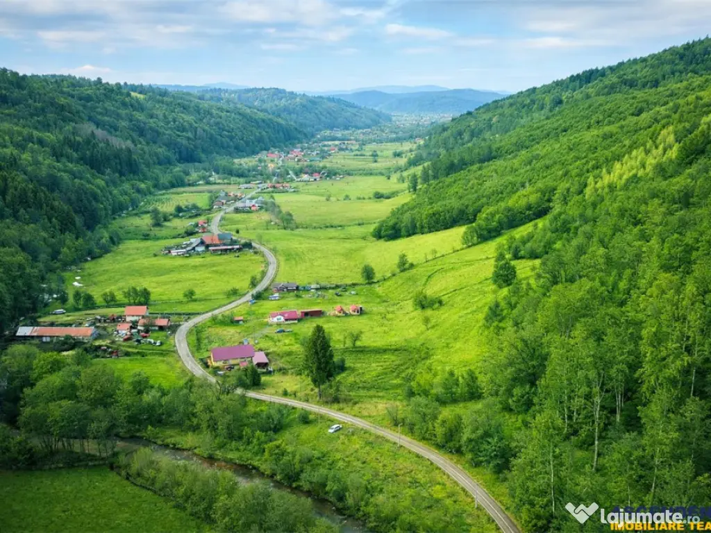 Teren la poalele padurii,Buzaiel,Vama Buzaului,DJ,constructi