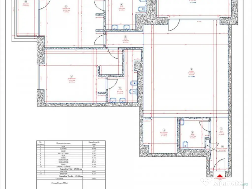130 mp utili, 3 camere, Silver Mountain, Poiana Brasov 