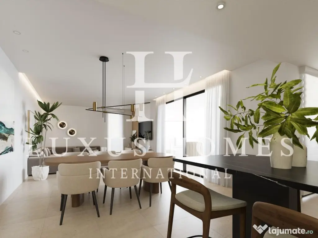 Apartament 4 cam superb, cu terasă și piscină comunitară, situat într-o zonă premium, central 