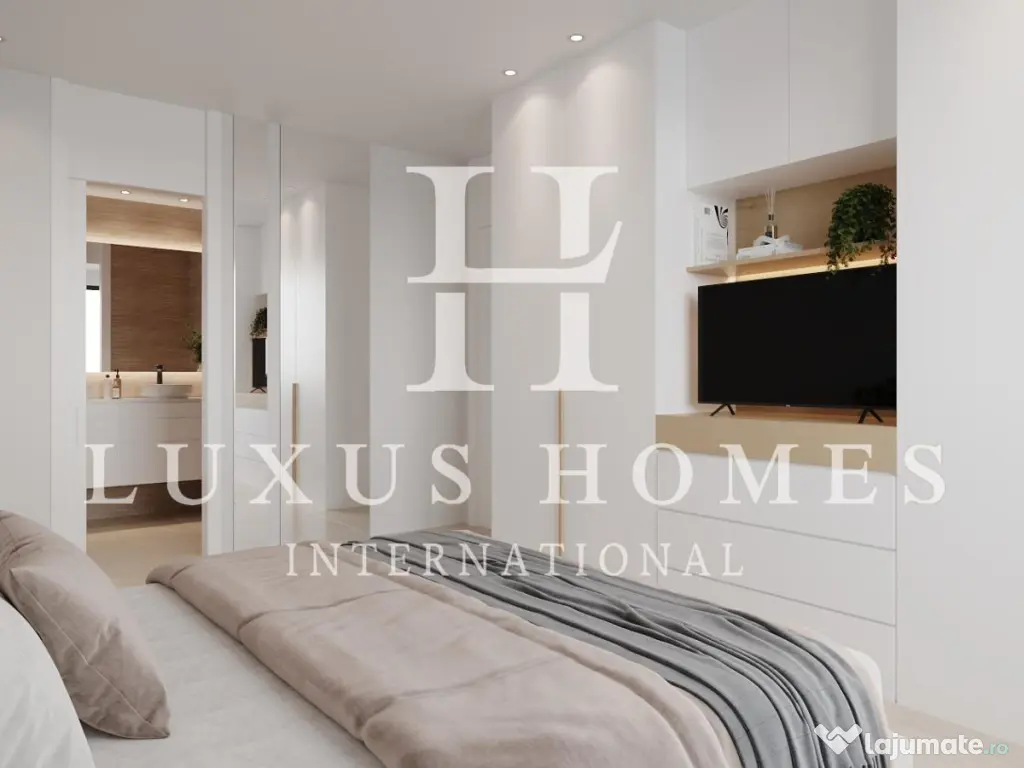 Apartament 4 cam superb, cu terasă și piscină comunitară, situat într-o zonă premium, central 