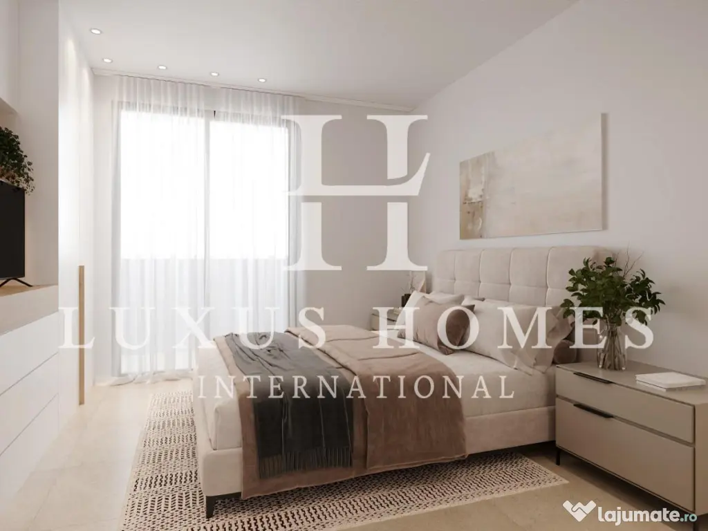 Apartament 4 cam superb, cu terasă și piscină comunitară, situat într-o zonă premium, central 