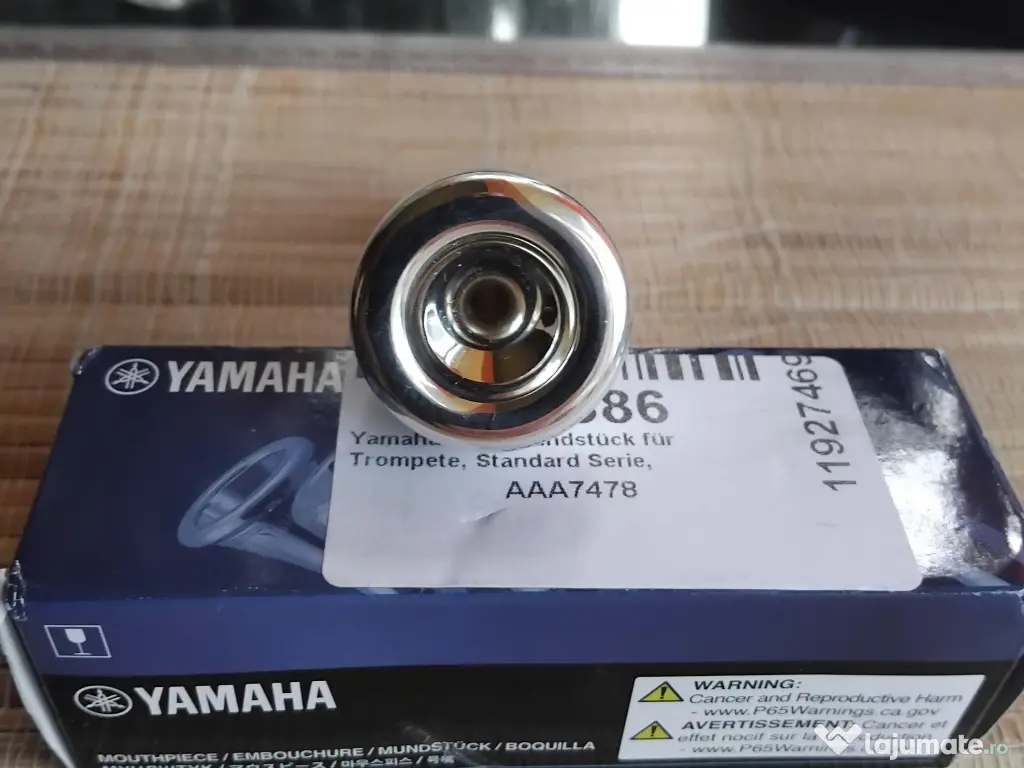 Vind munștuc trompeta Yamaha 6A4a Nou 