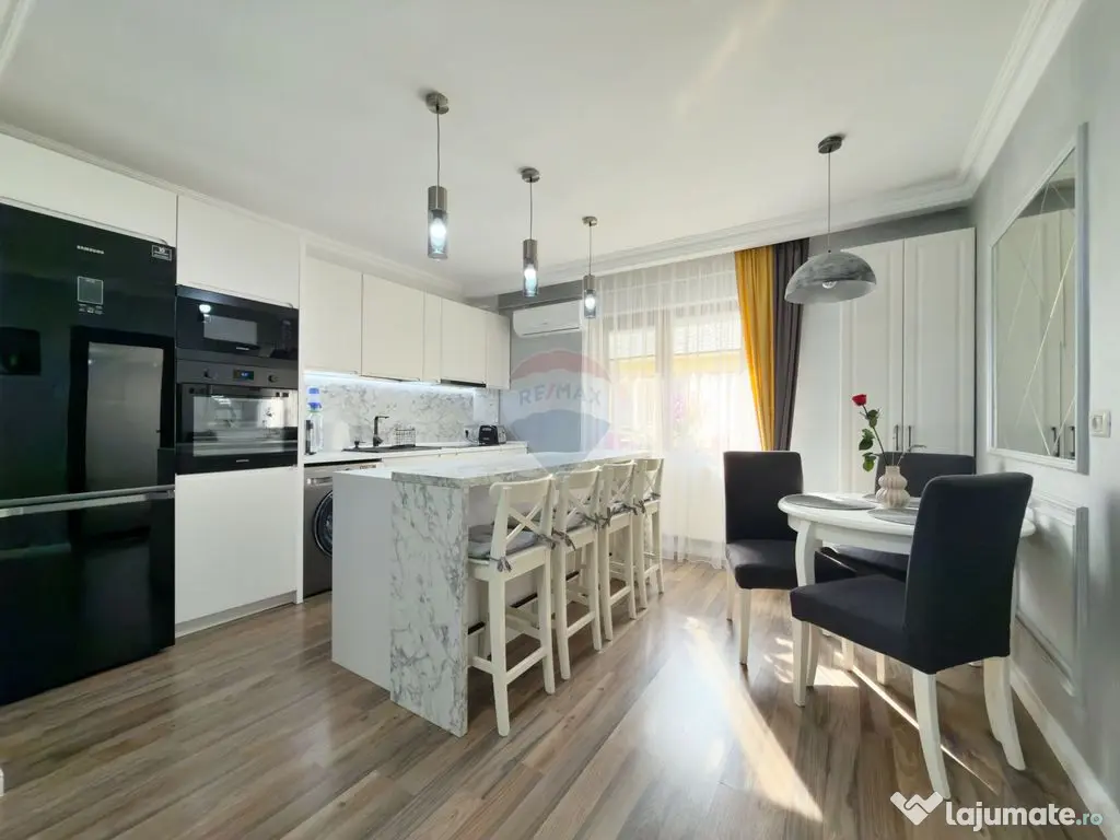 Apartament modern de vânzare, etaj 1, balcon închis, pa... 