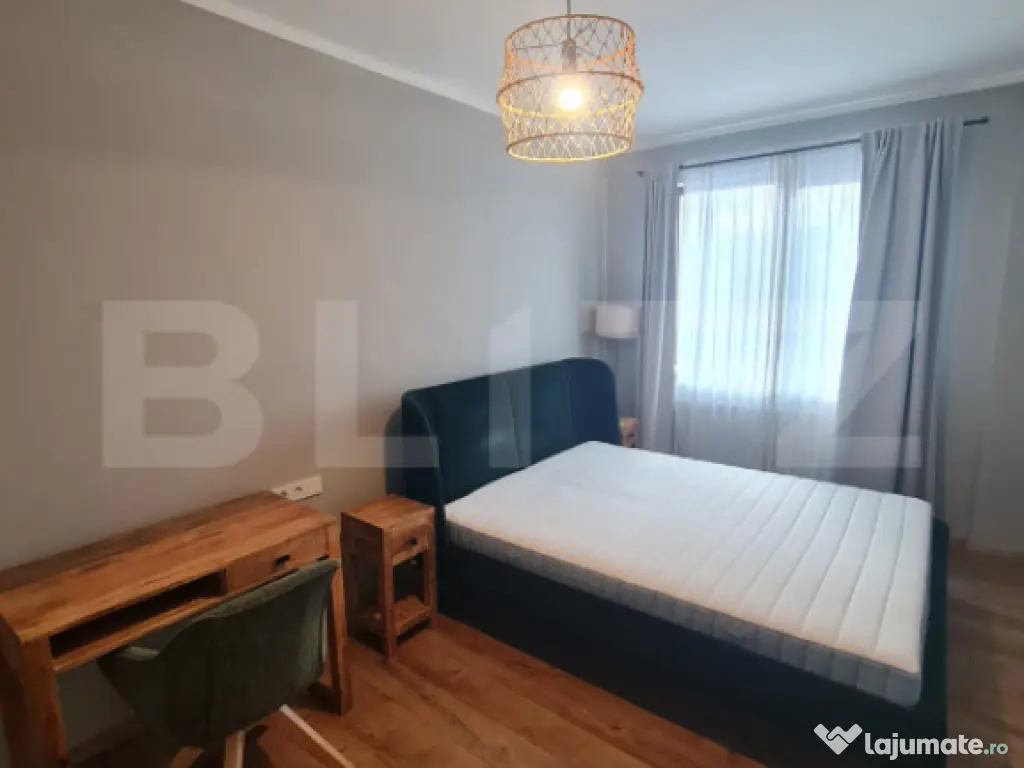 Apartament mobilat si utilat, lift, 2 garaje, zona Sub Cetat 