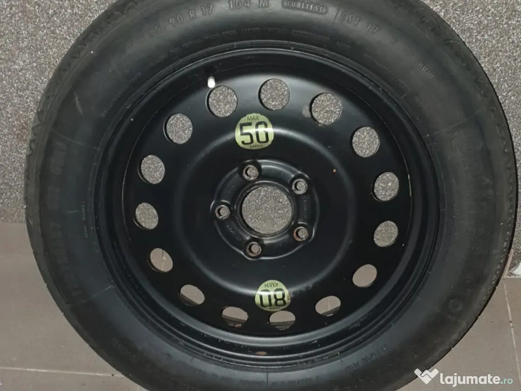 Roata de rezerva originala Bmw model slim pentru Bmw X3 model F25 