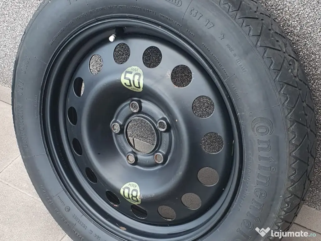 Roata de rezerva originala Bmw model slim pentru Bmw X3 model F25 