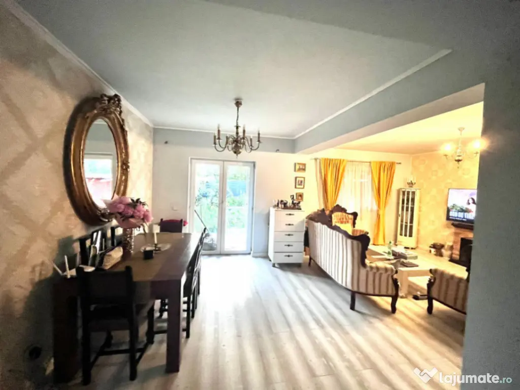 Vila insiruita superba 180 mp construiti, teren 100 mp, Pipe 