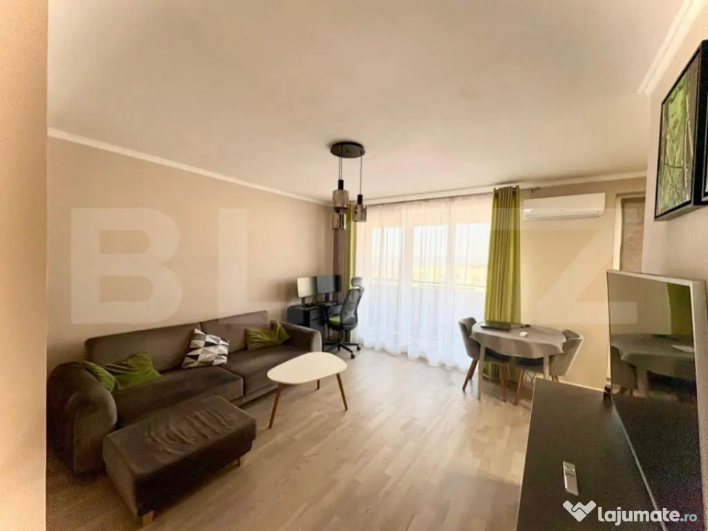 Apartament 2 camere, 52 mp, terasa, bloc nou, Andrei Muresan 