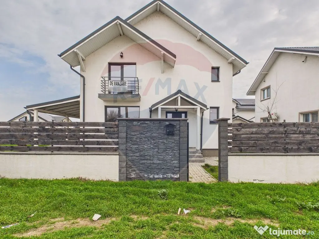 Vila moderna 5 camere P+1 de vanzare in Crevedia