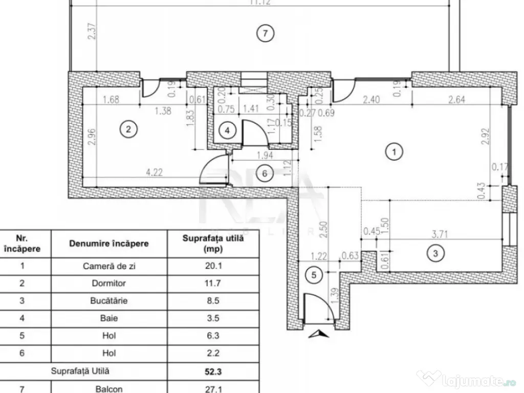 2 camere în Prima Vista la 7 min Metrou Pipera 