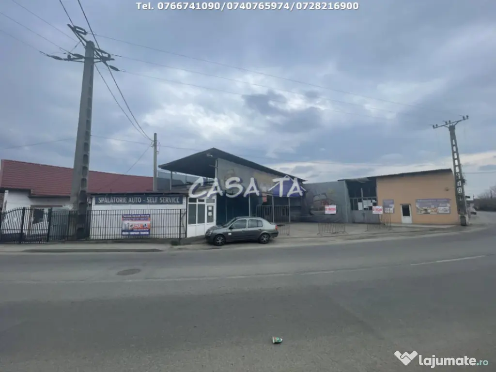 De Vanzare Spalatorie Auto + Anexe si Teren Aferent, Strada