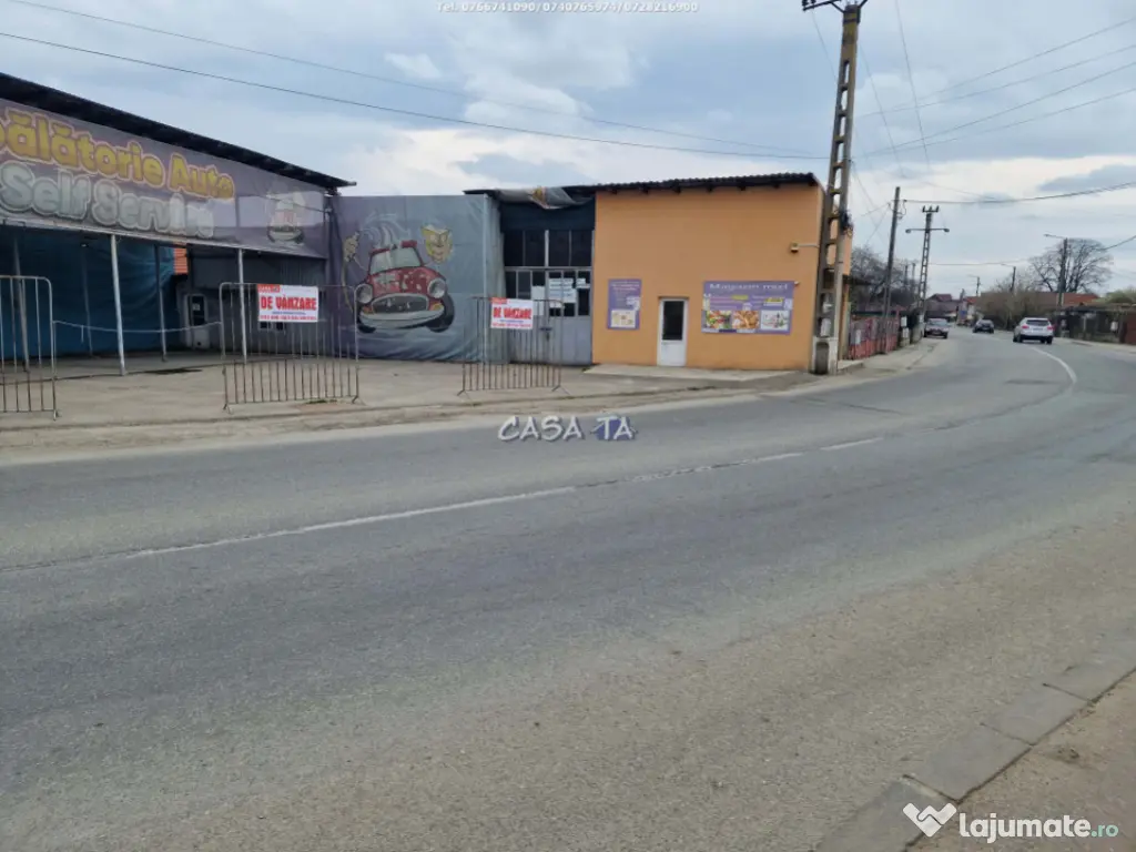 De Vanzare Spalatorie Auto + Anexe si Teren Aferent, Strada