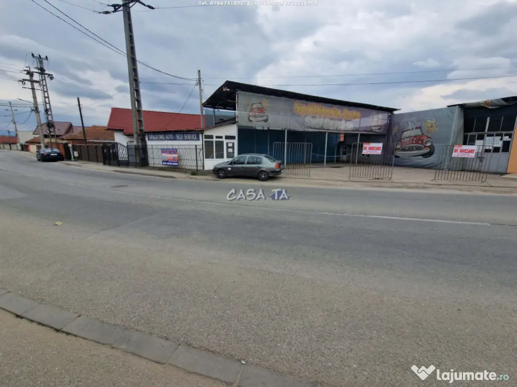 De Vanzare Spalatorie Auto + Anexe si Teren Aferent, Strada