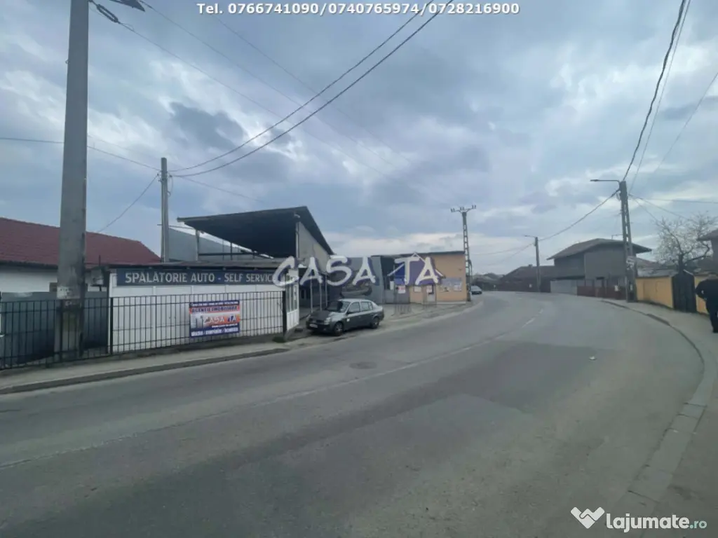 De Vanzare Spalatorie Auto + Anexe si Teren Aferent, Strada