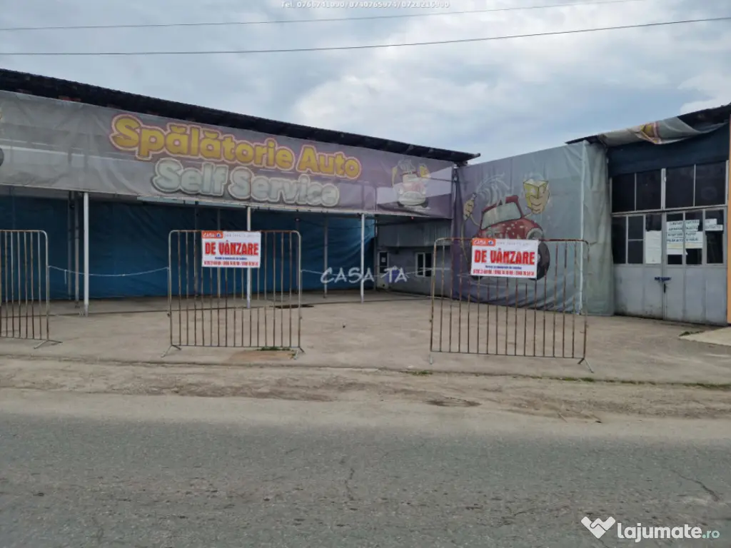 De Vanzare Spalatorie Auto + Anexe si Teren Aferent, Strada