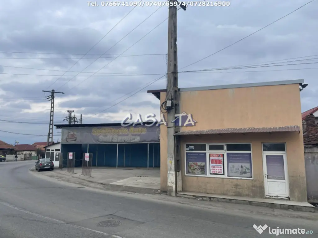 De Vanzare Spalatorie Auto + Anexe si Teren Aferent, Strada