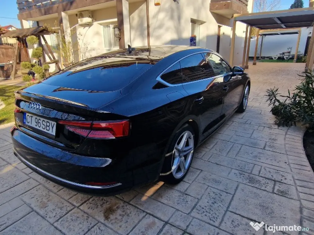 Audi a5 sportback, s line interior, exterior 