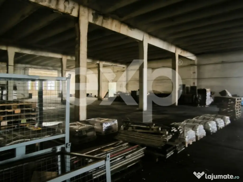 GIURGIU | Hala 5.000 mp | Acces TIR | Parcare TIR | Inaltime 