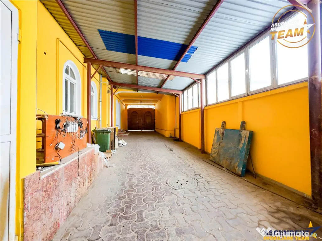 Imobil multifunctional, 566 mp utili, ideal productie, birou 