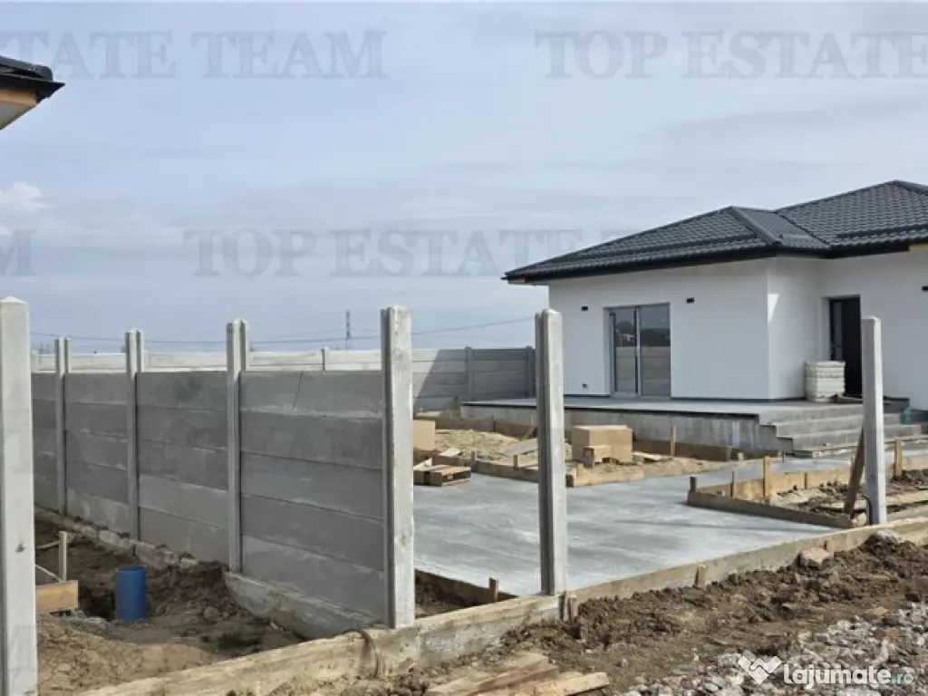 Vila individuala moderna cu 4 camere , 2 bai ,terasa 25mp, i 