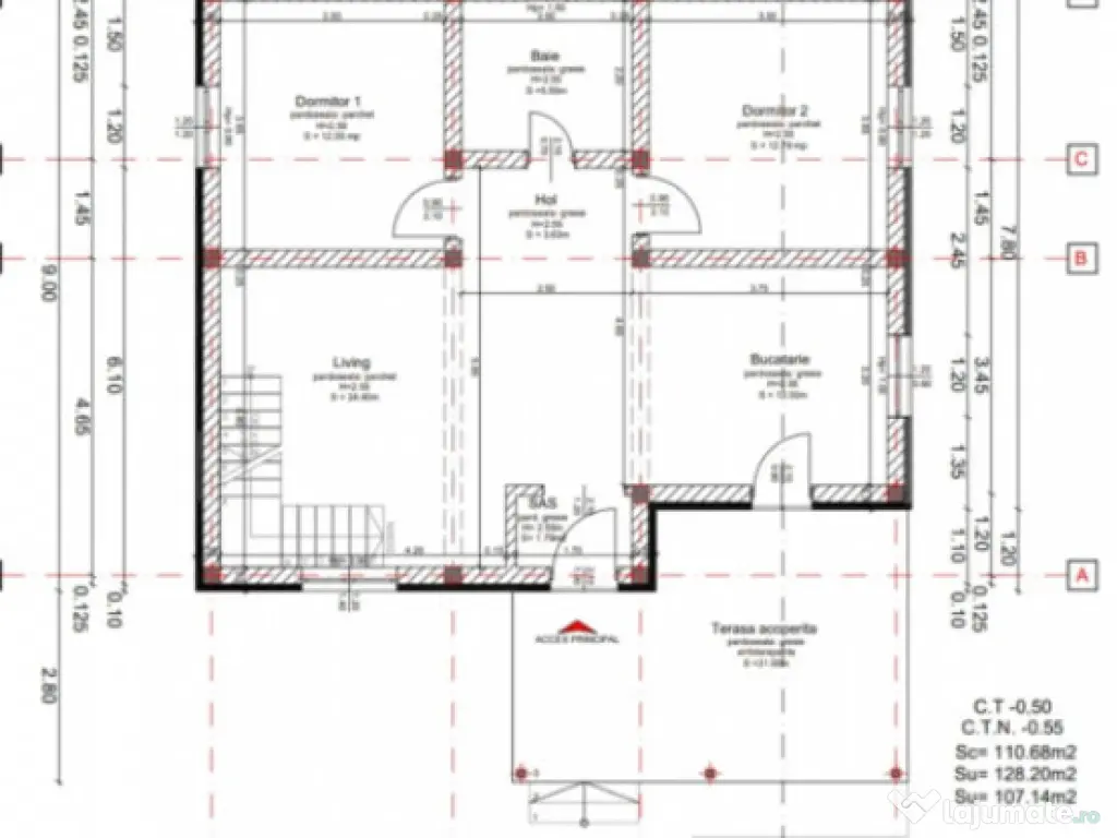 Casa Hemeius - încălzire pardoseala, toate utilitățile, 