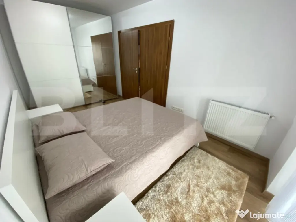 De inchiriat 2 camere, 55mp, parcare subterana, zona Iulius 