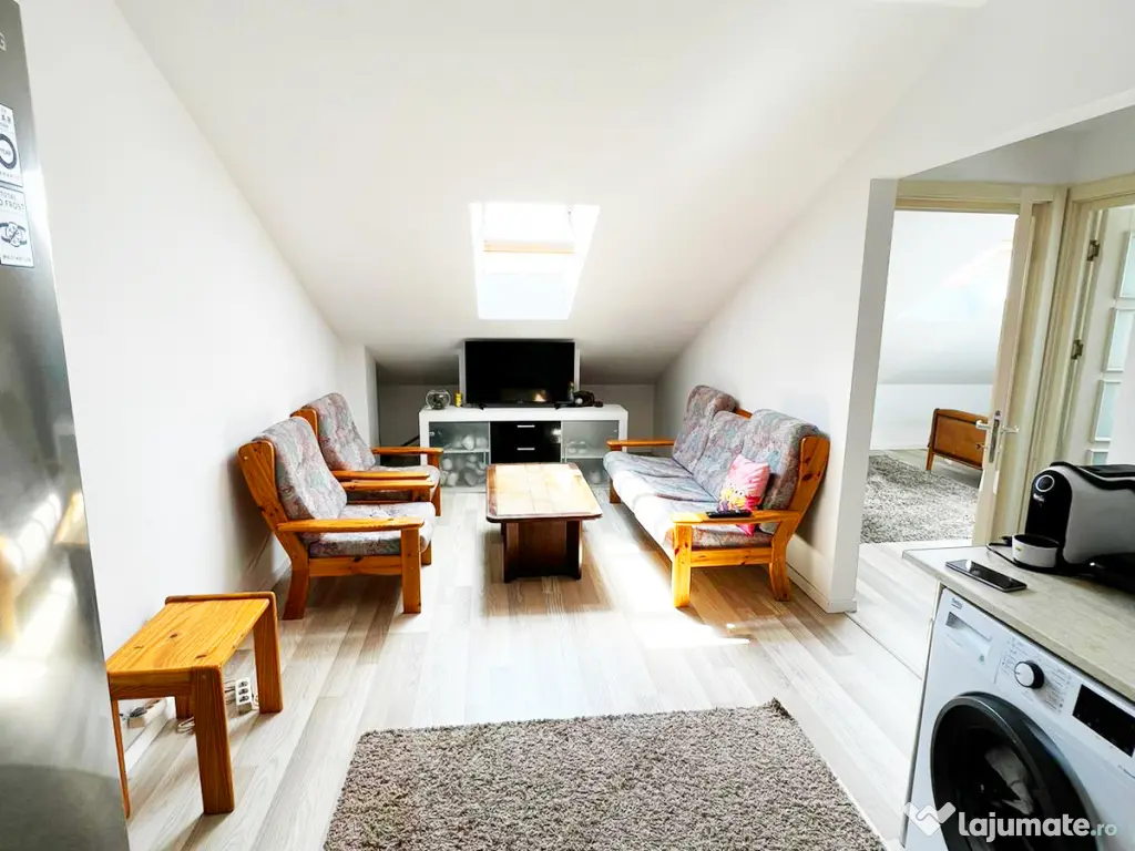 Inchiriez apartament cu 3 camere, 55 mp, Valea Lupului - Mall Moldova 