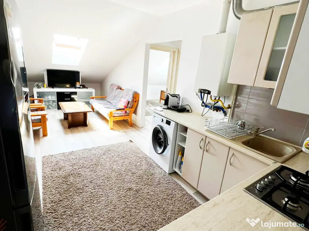 Inchiriez apartament cu 3 camere, 55 mp, Valea Lupului - Mall Moldova 