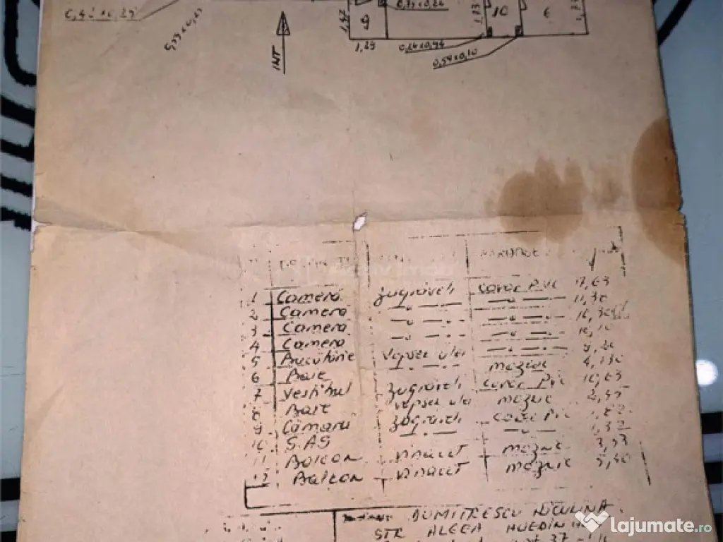 4 camere - semidec. - Aleea Huedin - Berceni 