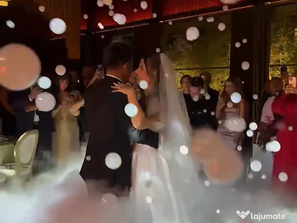 Cabină foto + fum greu + baloane fum | BONUS Audio video Guestbook CADOU 