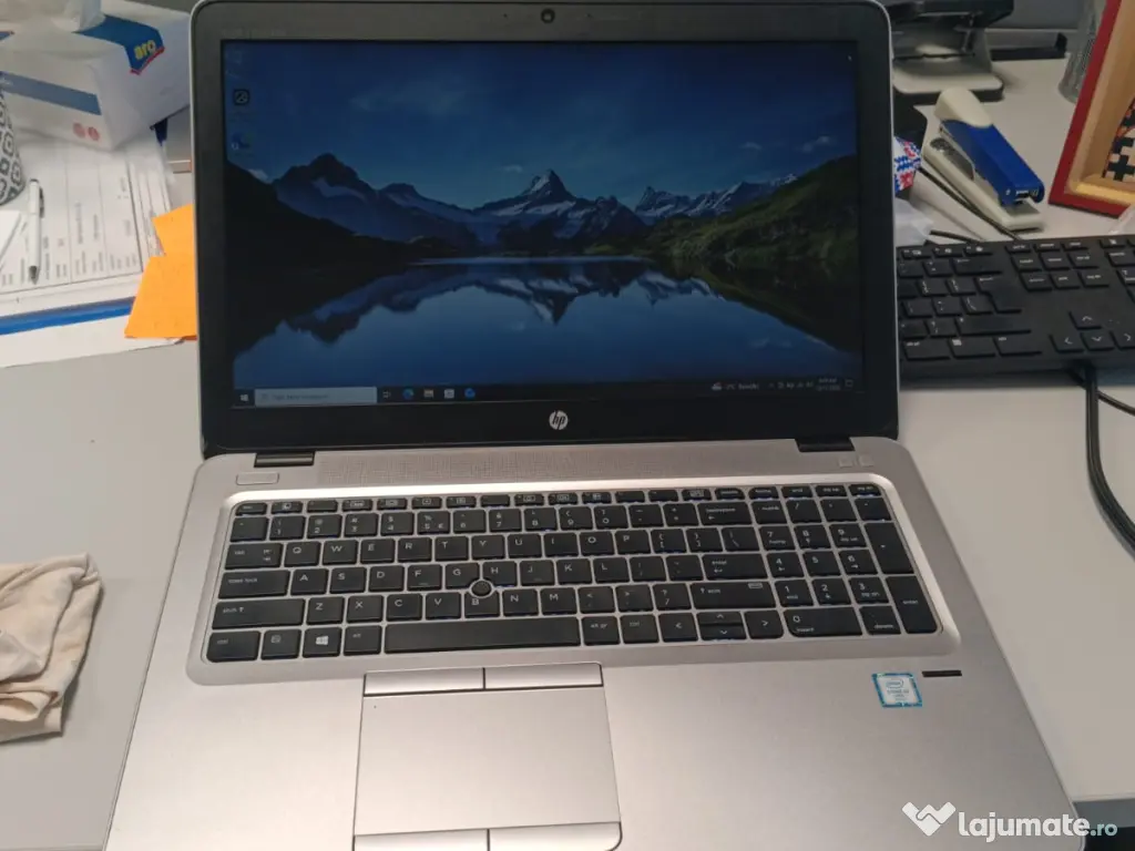 Laptop HP EliteBook 850 G3 + Docking station + geanta laptop HP 