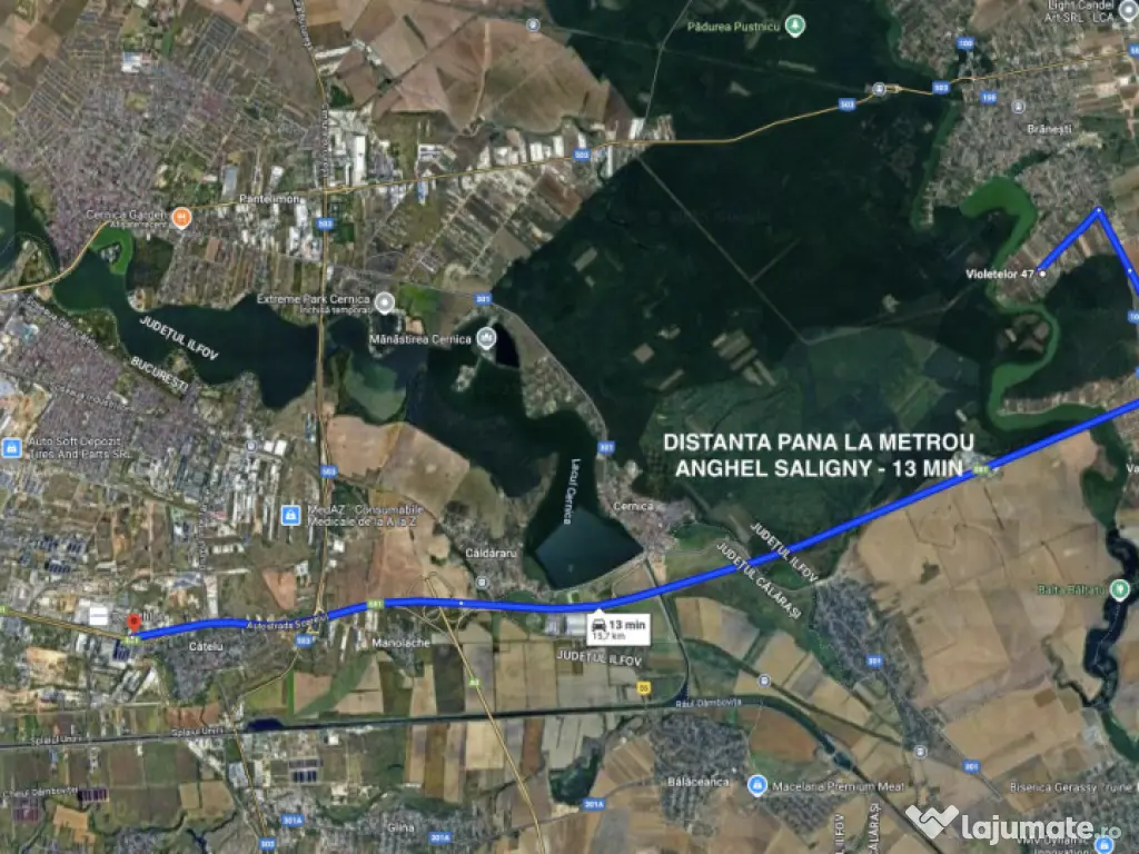 Teren intravilan - Utilitati-Rezid-Asfalt-Posib cumparare te 