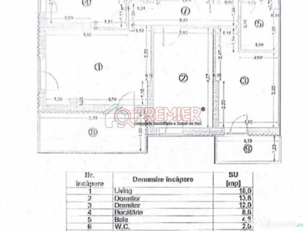 Sector 4 - Grand Arena - 3 camere decomandat 
