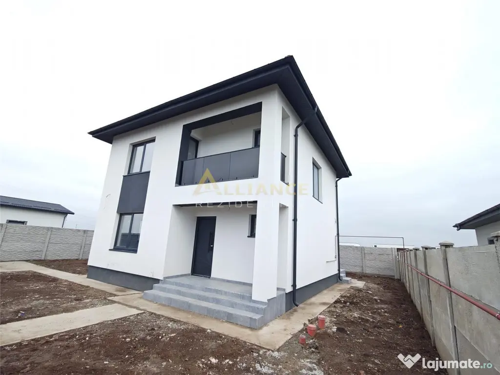 Casa moderna P E | 120 mp utili | Teren 375 mp 