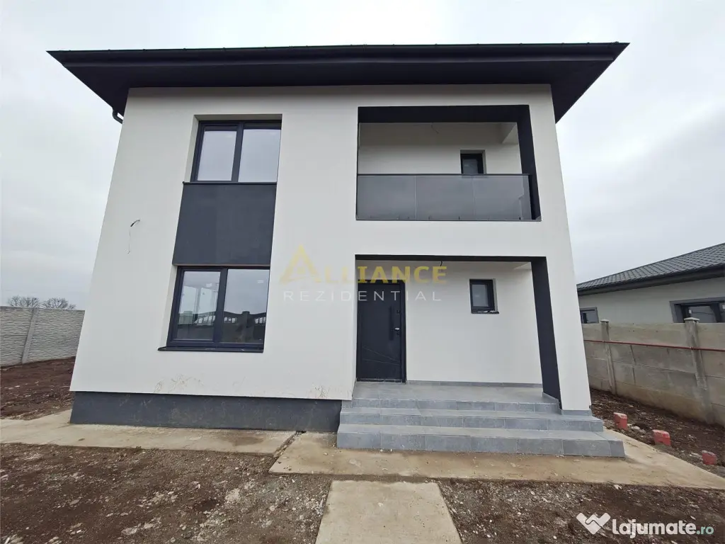 Casa moderna P E | 120 mp utili | Teren 375 mp 