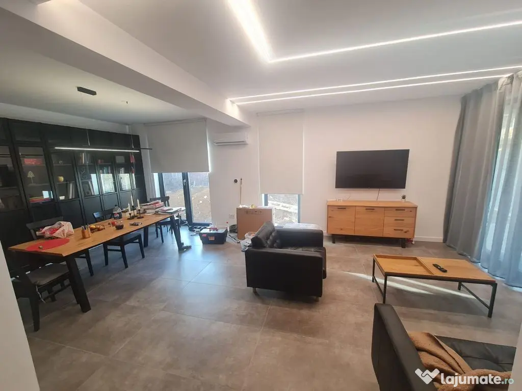 Vila duplex-5cam.-2parc.-curte lib.-125mp/centru Popesti ... 