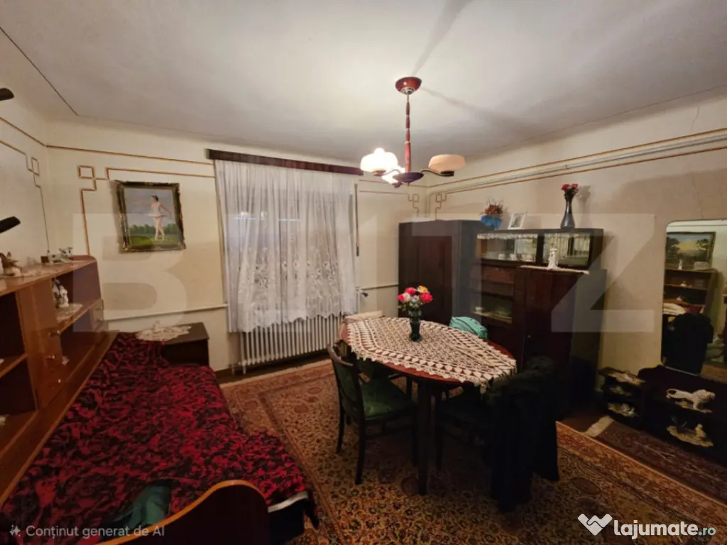 Casă spațioasă cu 4 camere, bucătărie de vară și tere 