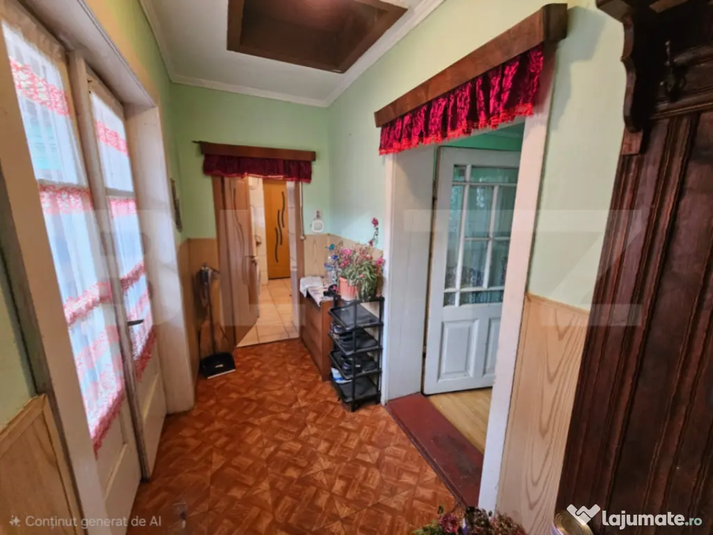 Casă spațioasă cu 4 camere, bucătărie de vară și tere 