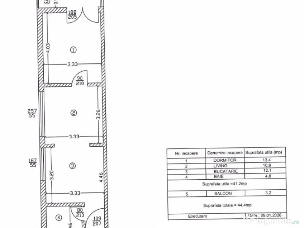 GAVANA 3 | Apartament 2 camere – imobil mic, doar 6 locuin 