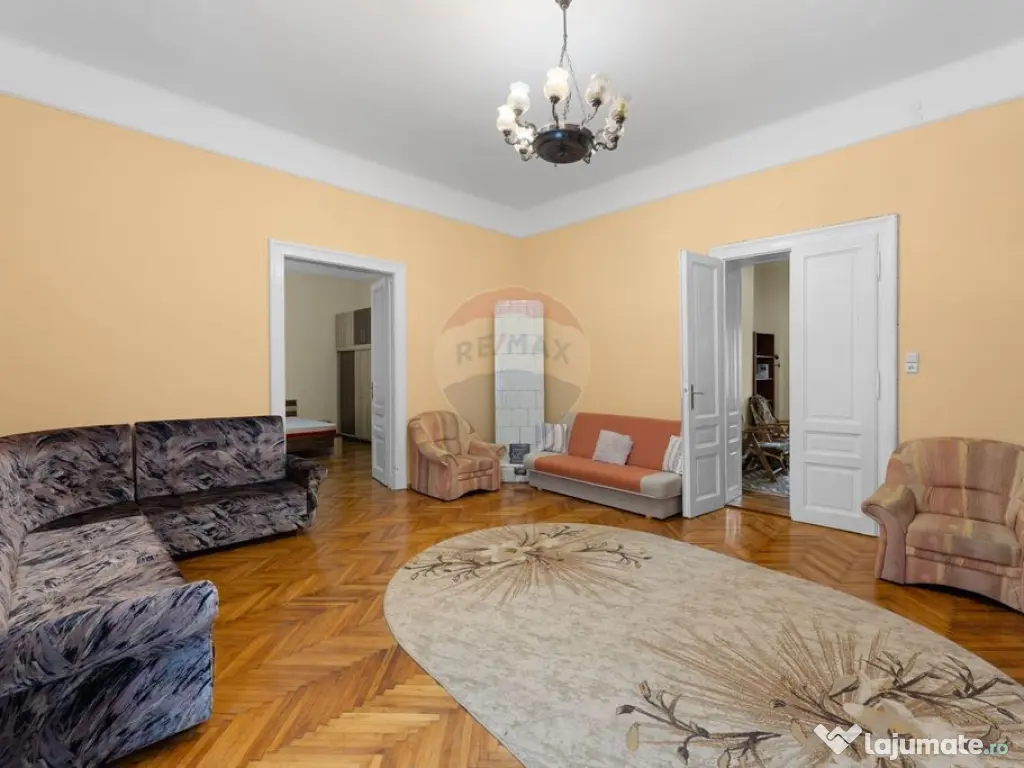 Apartament 2 camere, clasic, 116 mp utili, str. pietonal?...