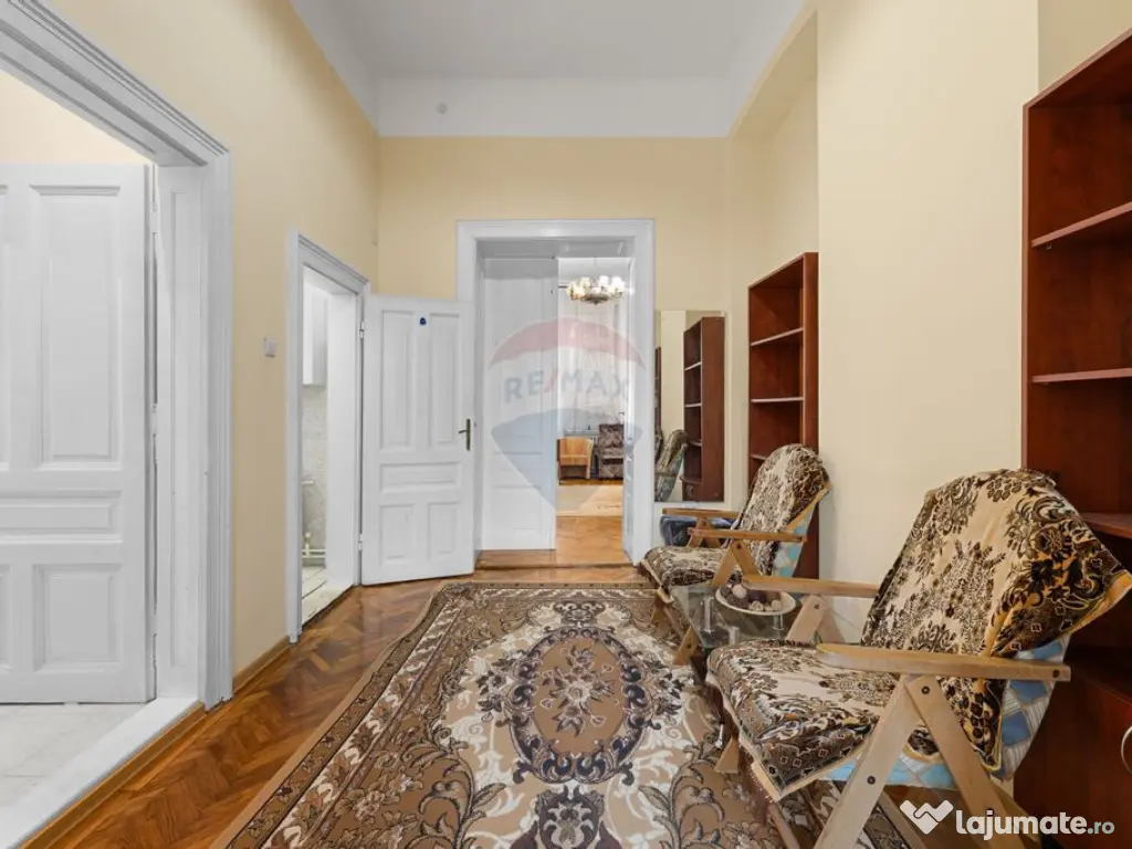 Apartament 2 camere, clasic, 116 mp utili, str. pietonal?...