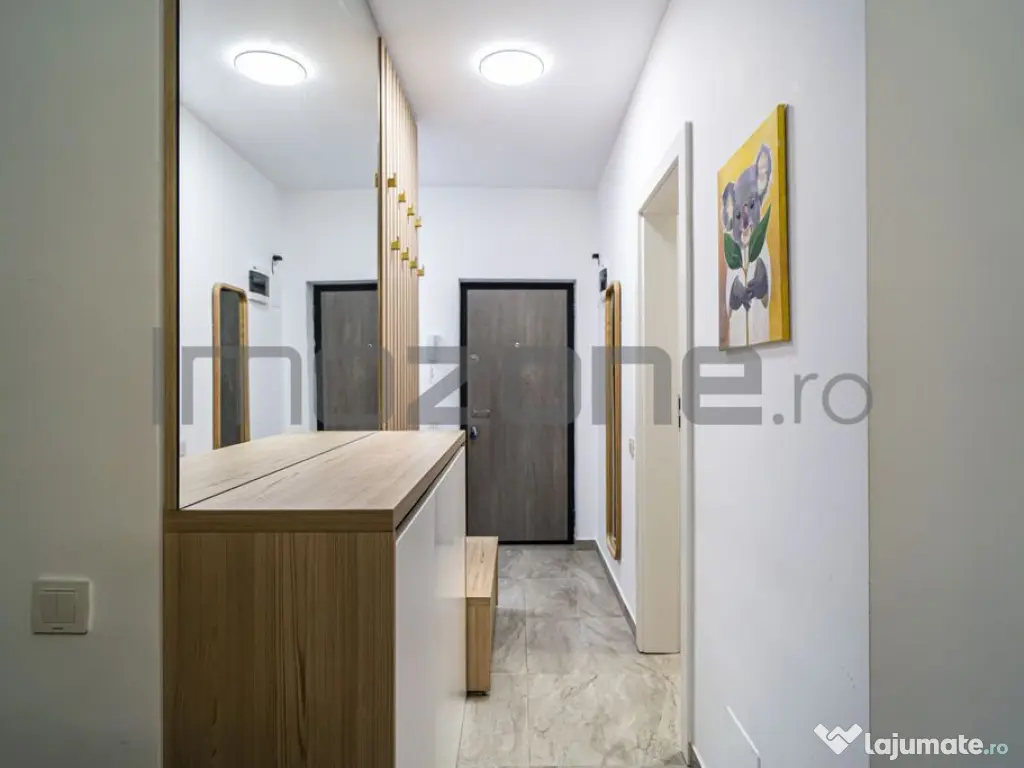 Plaza Mall, 2 camere, decomandat, 60 mp, etaj 2, mobilat,... 