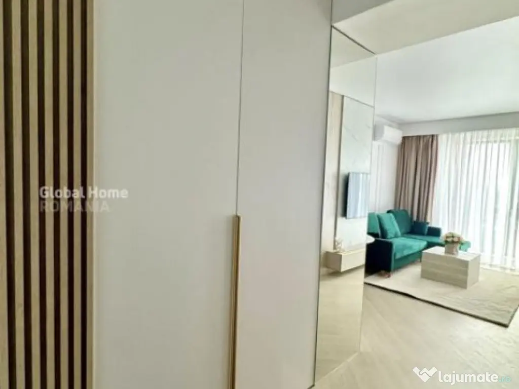 Studio Dublu | Mobilat Premium | Etaj Superior | Cortina Nor 